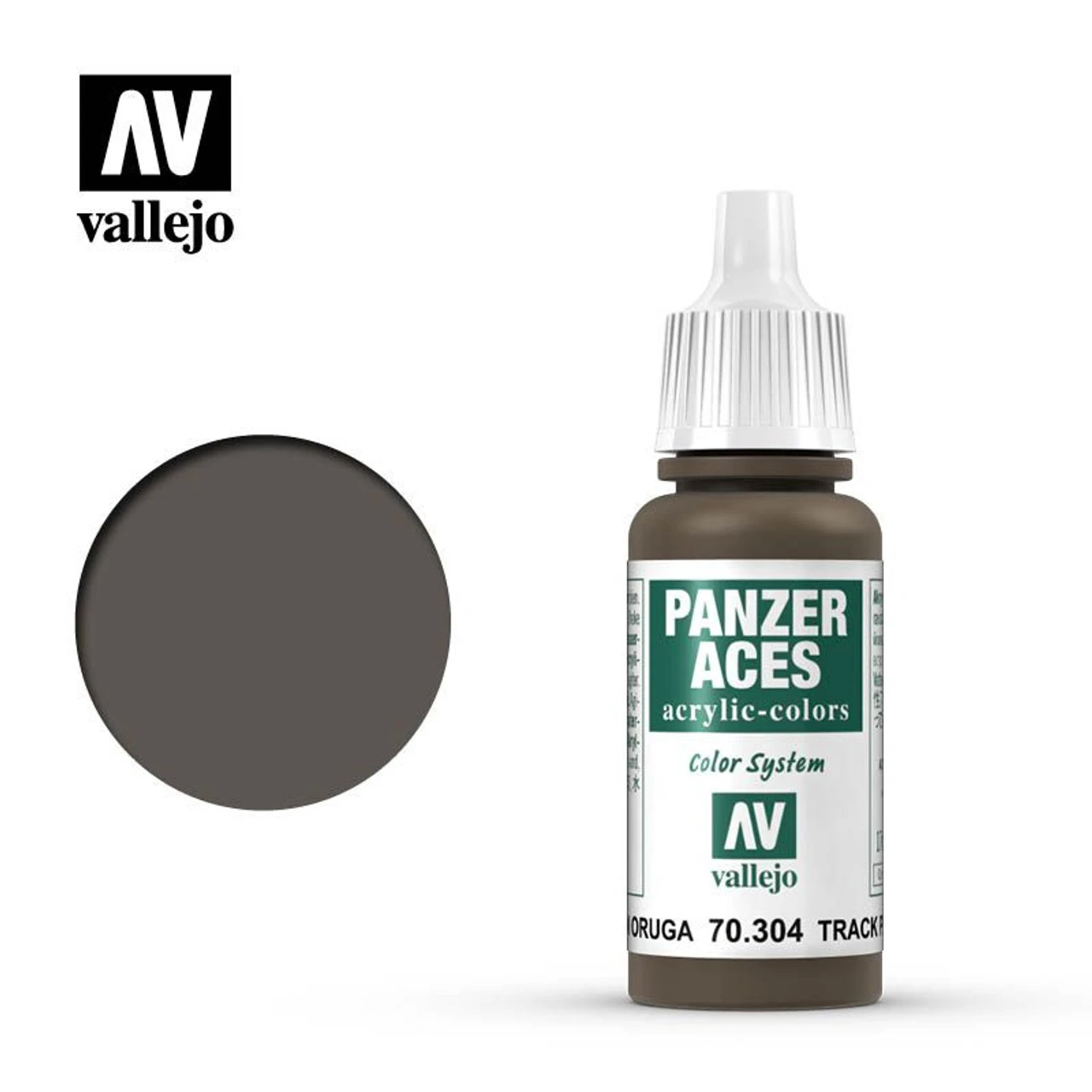 Vallejo 70304 - Panzer Aces Track Primer 17mL - 3 Vallejo 70304 - Panzer Aces Track Primer 17mL -