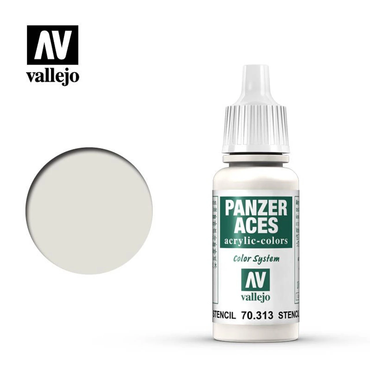 Vallejo 70313 - Panzer Aces Stencil 17mL - 3 Vallejo 70313 - Panzer Aces Stencil 17mL -