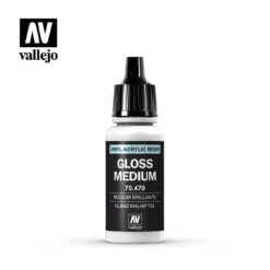 Vallejo #190 70-470 Gloss Medium 17 Ml Bottle