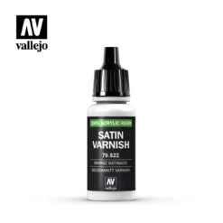 Vallejo #194 70-522 Satin Varnish 17 Ml Bottle