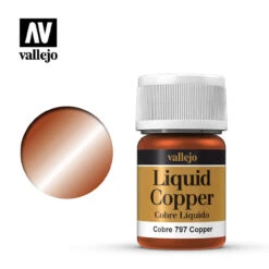 Vallejo Model Color #218 35ml - 70-797 - Metallic Copper - Alcohol Base