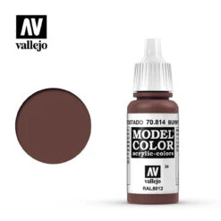 Vallejo Model Color #34 17ml - 70-814 - Brunt Red