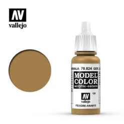 Vallejo Model Color #128 17ml - 70-824 - Ger. Cam. Orange Ochre