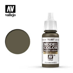 Vallejo Model Color #93 17ml - 70-887 US Olive Drab