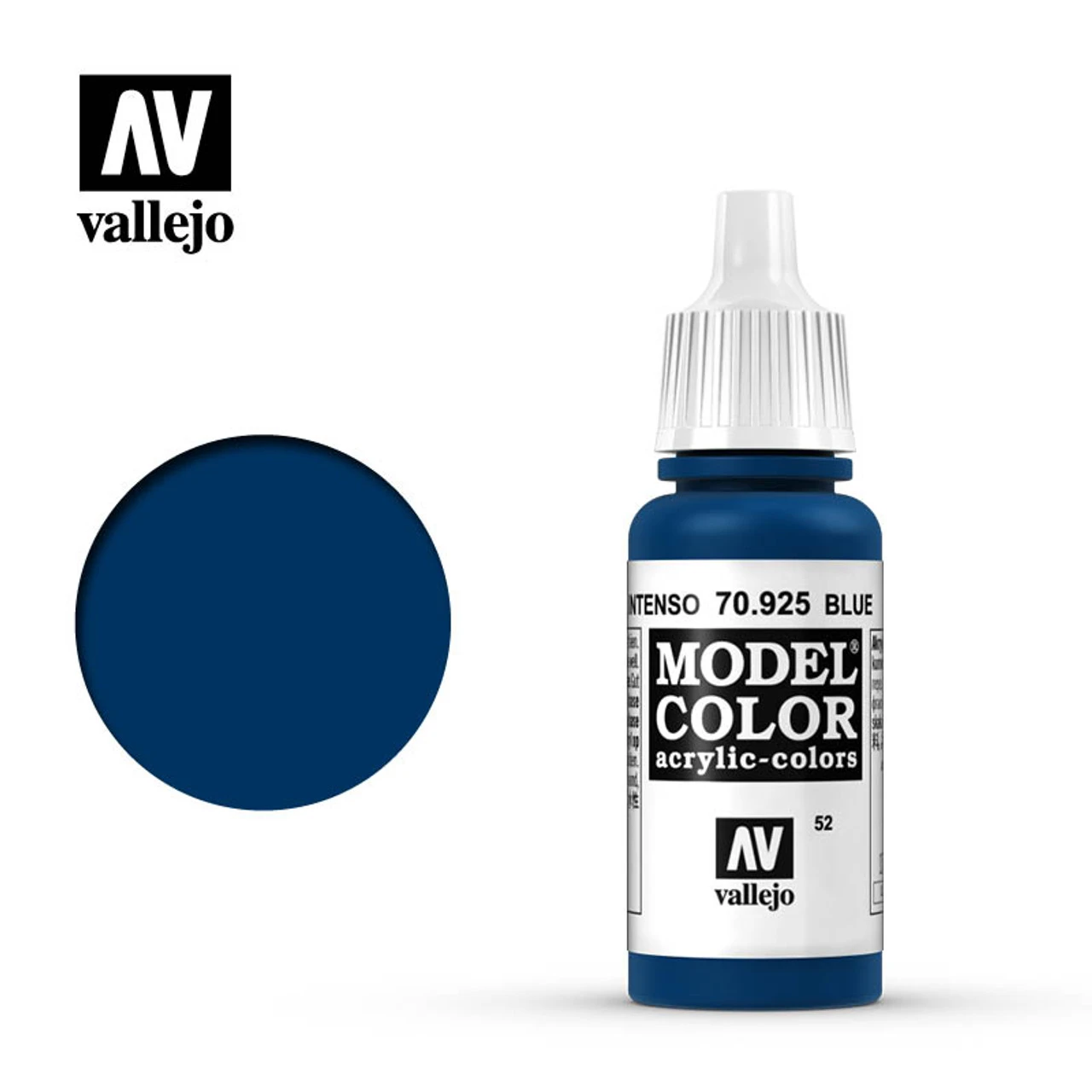 Vallejo Model Color #52 17ml - 70-925 - Blue 3 Vallejo Model Color #52 17ml - 70-925 - Blue