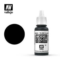 Vallejo Model Color #169 17ml - 70-950 - Black