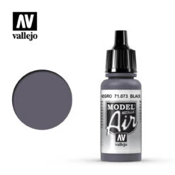 Vallejo Model Air 71-073 Black Metallic 17 Ml Bottle