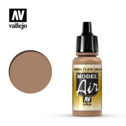 Vallejo Model Air 71-079 Tan Earth 17 Ml Bottle