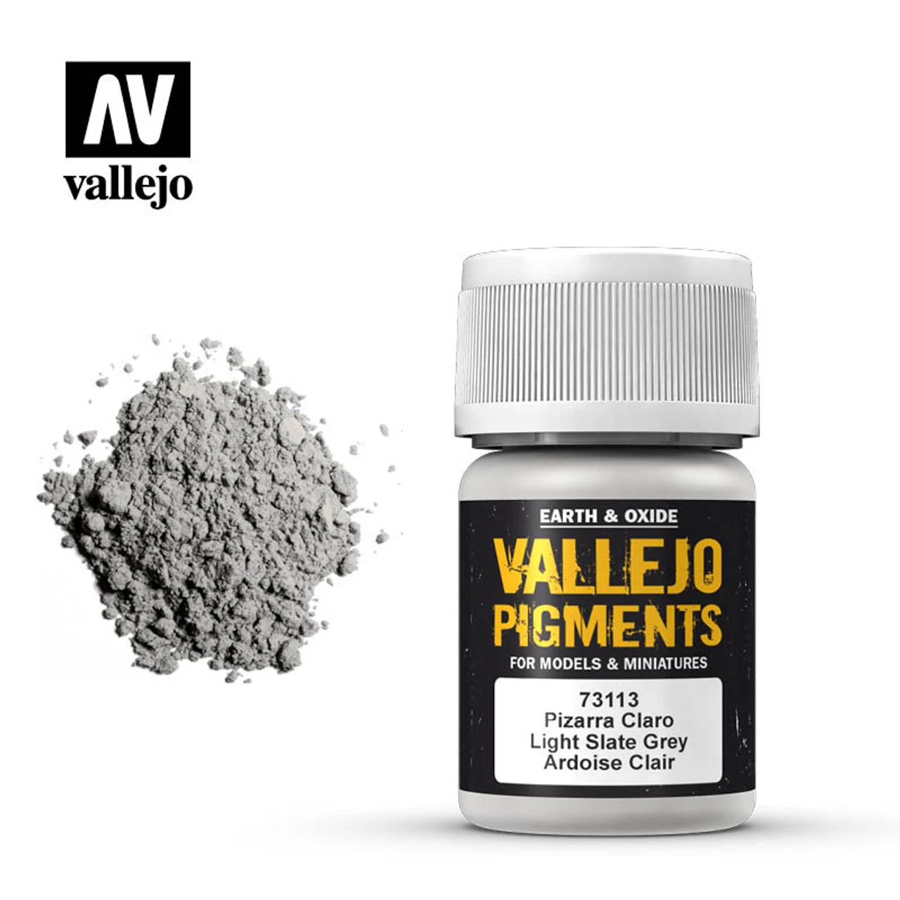 Vallejo Pigments - 73-113 Light Slate Grey 3 Vallejo Pigments - 73-113 Light Slate Grey