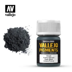 Vallejo Pigments - 73-123 Dark Steel