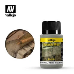 Vallejo 73803 - Weathering Effects Industrial Splash Mud 40mL -