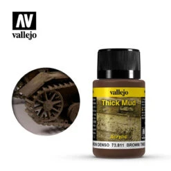 Vallejo 73811 - Weathering Effects Brown Mud 40mL -