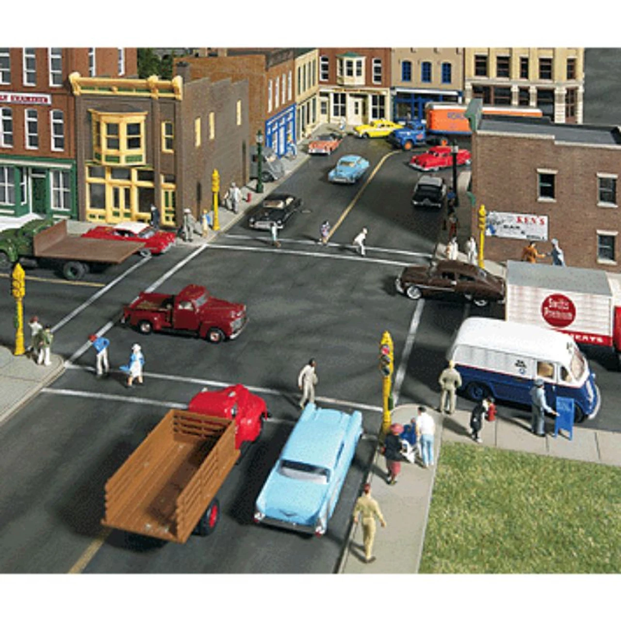 Walthers Cornerstone 933-3194 - Asphalt Street System Complete Set - HO Scale Kit 3 Walthers Cornerstone 933-3194 - Asphalt Street System Complete Set - HO Scale Kit