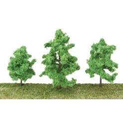 Walthers SceneMaster 949-1183 - Spring Trees 3 3/8" (10 Pack) - HO Scale