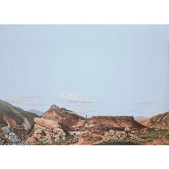 Walthers SceneMaster 949-703 - Background Scene - Instant Horizons - Mountain To Desert - HO Scale