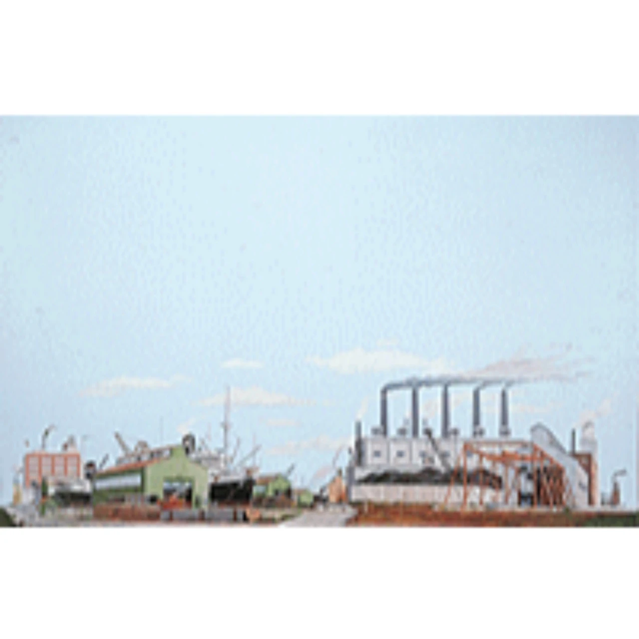 Walthers SceneMaster 949-713 - Background Scene - Instant Horizons - The Docks - HO Scale 3 Walthers SceneMaster 949-713 - Background Scene - Instant Horizons - The Docks - HO Scale