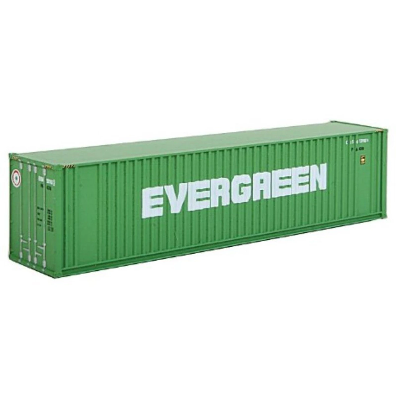 Walthers SceneMaster 949-8802 - 40' Hi Cube Ribbed Side Container Evergreen - N Scale 3 Walthers SceneMaster 949-8802 - 40' Hi Cube Ribbed Side Container Evergreen - N Scale