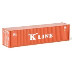 Walthers SceneMaster 949-8803 - 40' Hi Cube Ribbed Side Container K-Line - N Scale