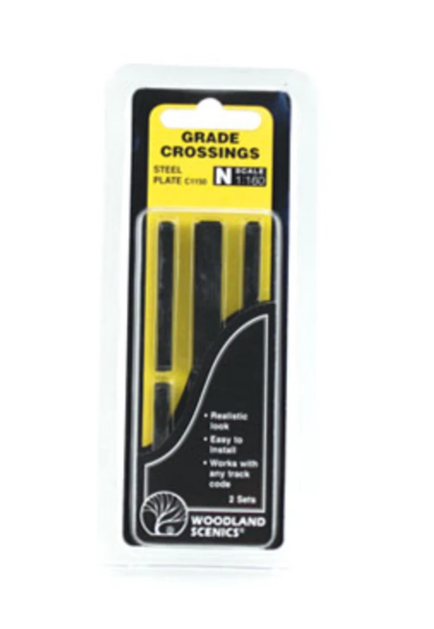 Woodland Scenics #1150 - Steel Grade Crossing - N Scale 3 Woodland Scenics #1150 - Steel Grade Crossing - N Scale