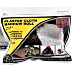 Woodland Scenics 1191 - Plaster Cloth 4" X 15'