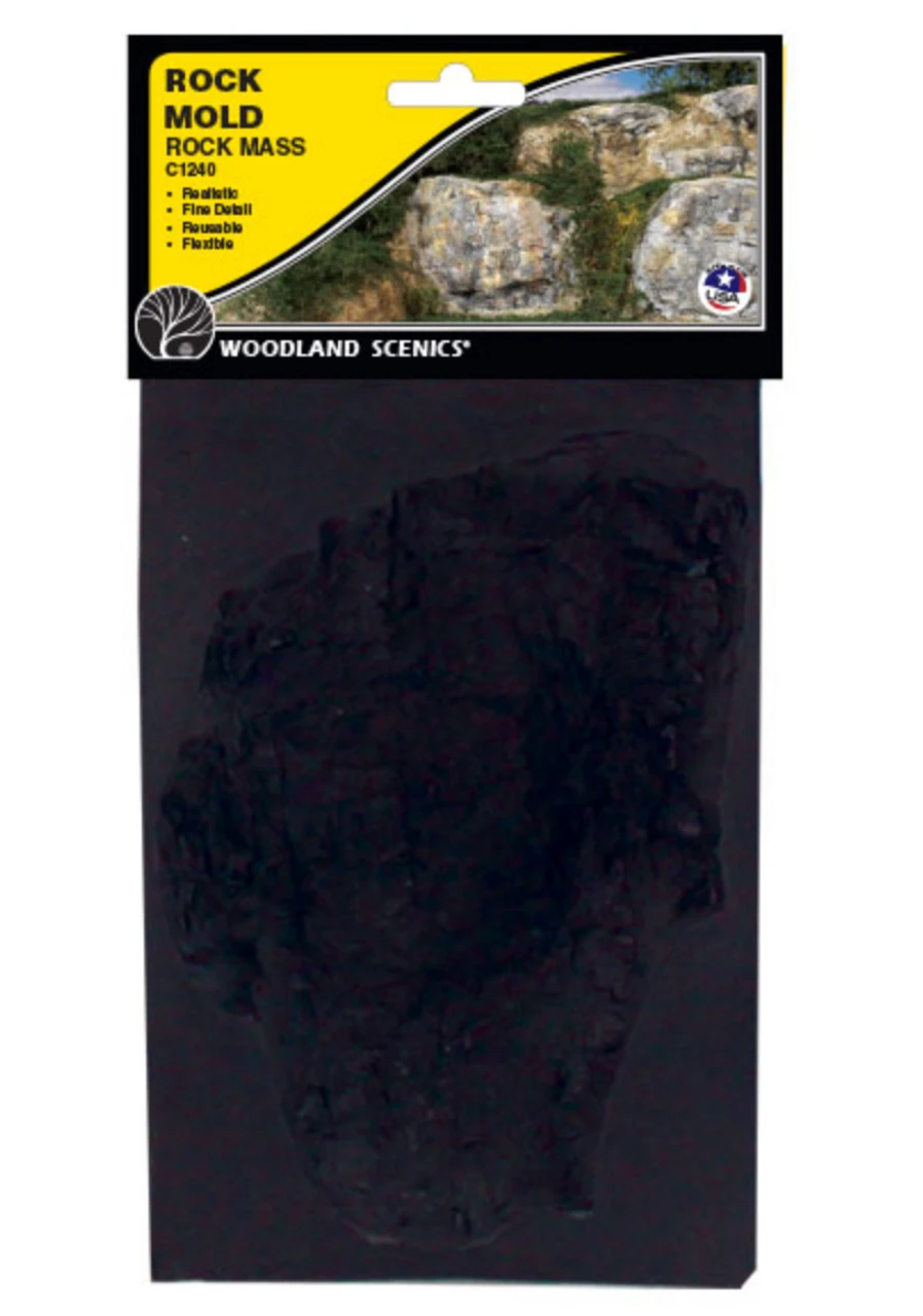 Woodland Scenics #1240 - Rock Mass Mold 3 Woodland Scenics #1240 - Rock Mass Mold