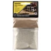 Woodland Scenics #1287 Gravel Gray Coarse -Vallejo Sales Store woo1287 67368.1645224700