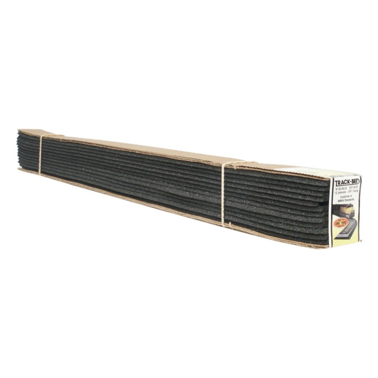 Woodland Scenics 1472 - Track-Bed™ Strips (Standard Pack) - N Scale 3 Woodland Scenics 1472 - Track-Bed™ Strips (Standard Pack) - N Scale