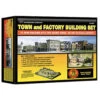 Woodland Scenics 1485 - Town & Factory Building Set - (13) N Scale Kits -Vallejo Sales Store woo1485 24881.1645224730