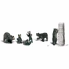 Woodland Scenics #2186 - Black Bears - N Scale -Vallejo Sales Store woo2186 01466.1645224787