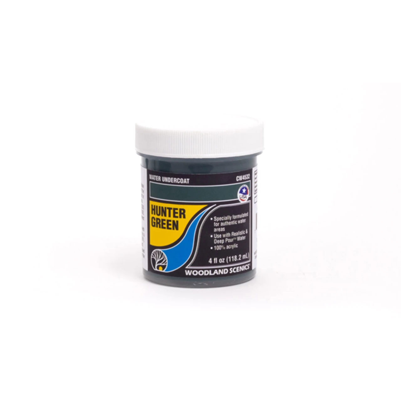 Woodland Scenics #4532 - Water Undercoat - Hunter Green 3 Woodland Scenics #4532 - Water Undercoat - Hunter Green