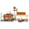 Woodland Scenics 4929 - Drive N Dine - Built-&-Ready Landmark Structure - N Scale -Vallejo Sales Store woo4929 54910.1645224830