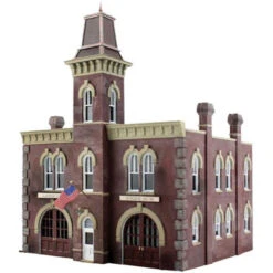 Woodland Scenics 4934 - Firehouse - Built-&-Ready Landmark Structure - N Scale