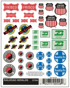 Woodland Scenics #558 - Railroad Heralds