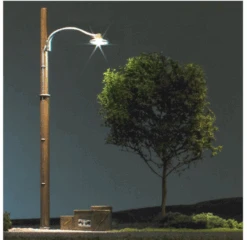 Woodland Scenics 5638 - N Scale Wooden Pole Street Lights