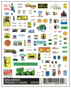 Woodland Scenics #570 - Mini-Series Product Logos