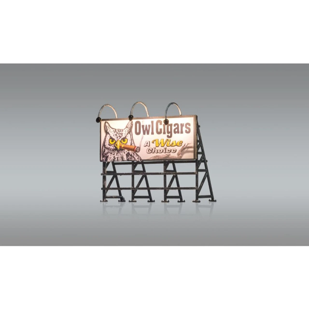 Woodland Scenics #5795 - Wise Tobacco Co. Billboard W/Just Plug - HO Scale 3 Woodland Scenics #5795 - Wise Tobacco Co. Billboard W/Just Plug - HO Scale