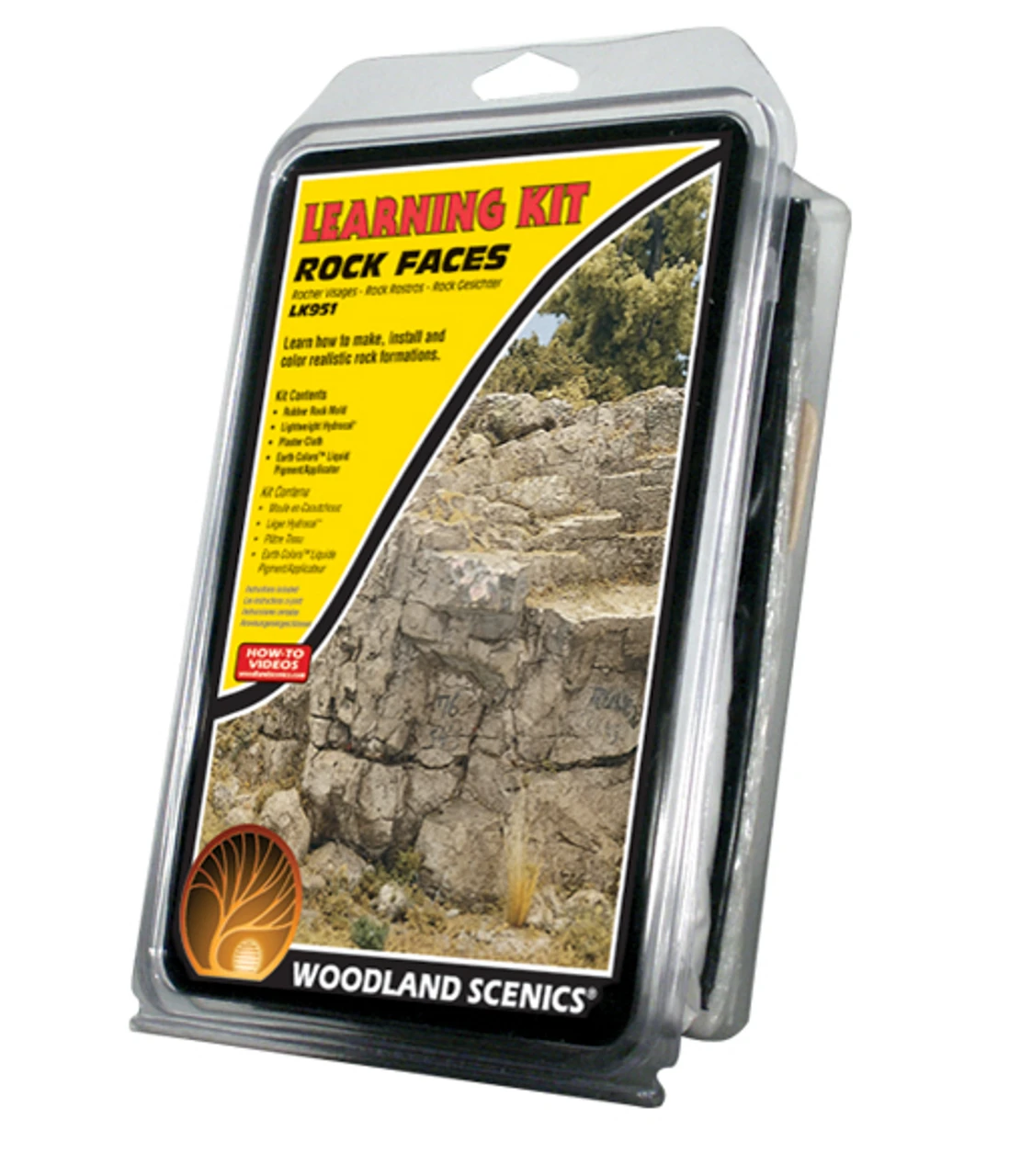 Woodland Scenics #951 - Rock Faces Learning Kit 3 Woodland Scenics #951 - Rock Faces Learning Kit