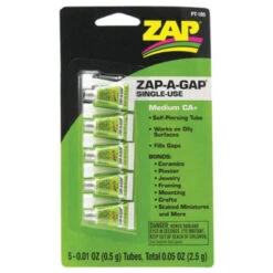 Zap 105 - Zap-A-Gap CA+ Single-Use -- .02oz .5g Tubes Pkg(5)