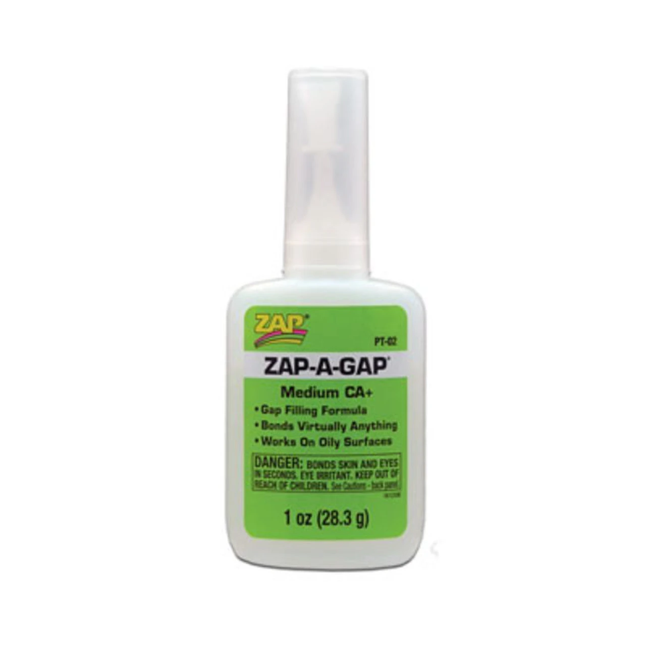 Zap 431 / PT-02 - Zap-A-Gap/CA+ Filling Adhesive -- 1oz 29.6mL 3 Zap 431 / PT-02 - Zap-A-Gap/CA+ Filling Adhesive -- 1oz 29.6mL