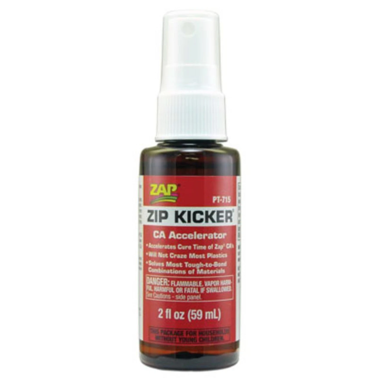 Zap 715 / PT-715 - Zip Kicker Pump Sprayer -- 2oz 59.1mL 3 Zap 715 / PT-715 - Zip Kicker Pump Sprayer -- 2oz 59.1mL